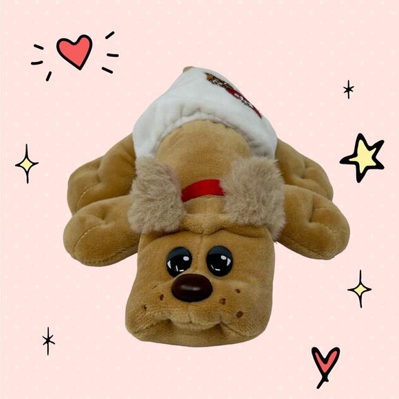 Hasbro Other - Pound Puppies Hasbro Newborn Light Brown Plush Diaper Travel Carry Along Toy